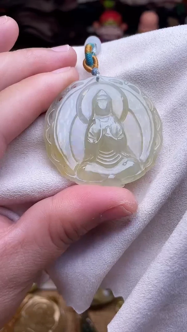 颈饰未镶嵌翡翠悟道