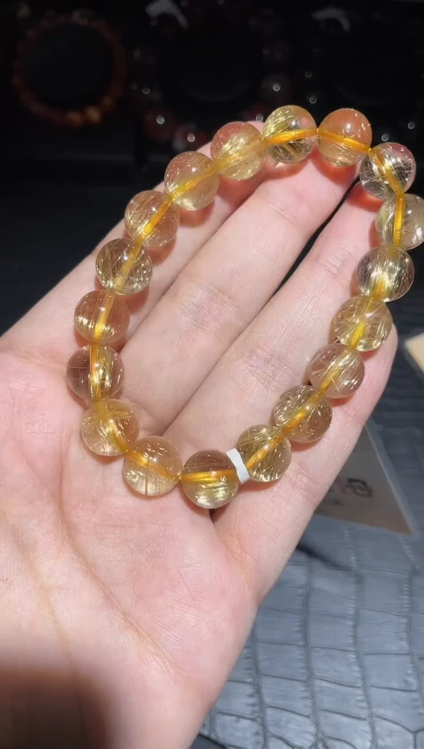 【闪购商品】水晶手链未镶嵌发晶单圈A11（多样性发其一）