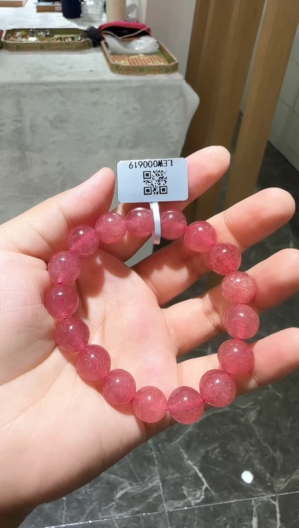 未镶嵌手串石英质玉手串