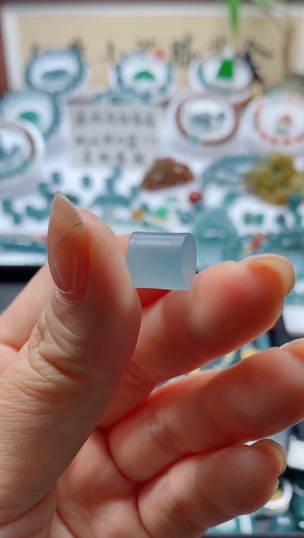 未镶嵌定制翡翠0667927043（卡十桶珠）