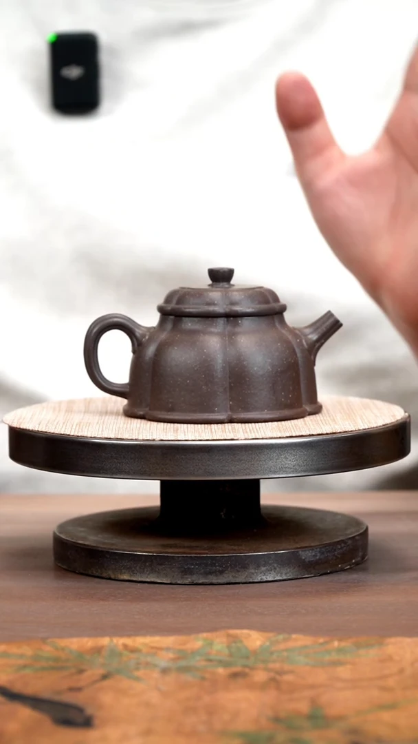 【闪购商品】紫砂茶壶天青筋纹德钟