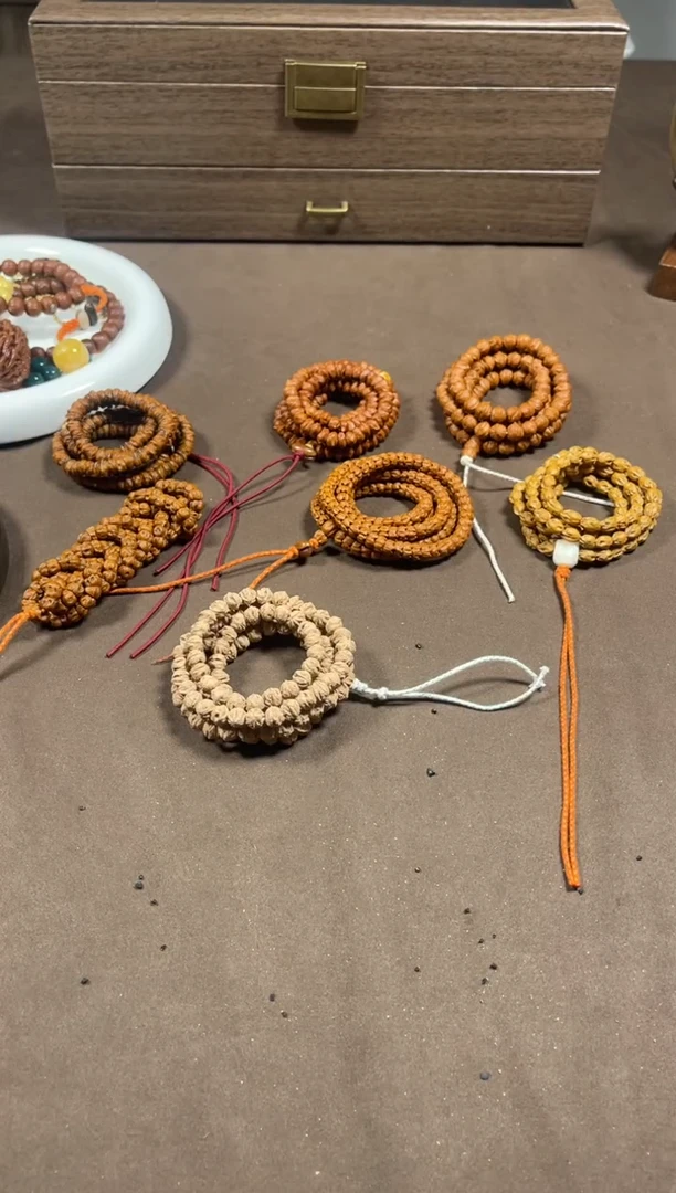 手串柏香籽/百香籽小鱼出品--原装横打7+