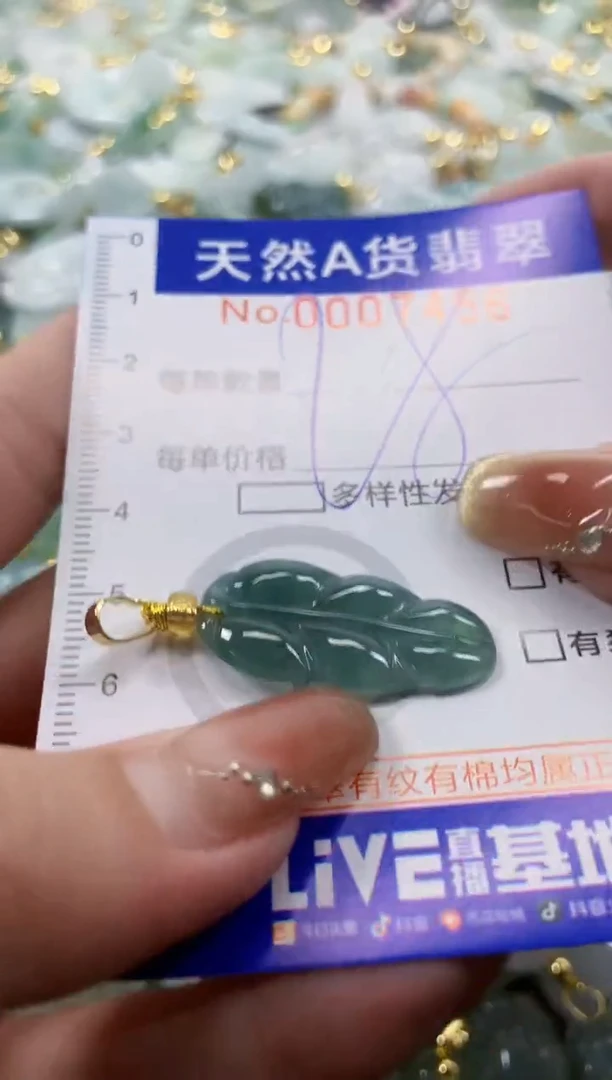颈饰未镶嵌翡翠天然A货翡翠