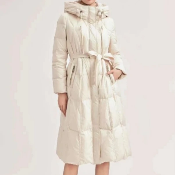 【颖姐百货】时尚连帽潮流保暖冬季羽绒服--9019