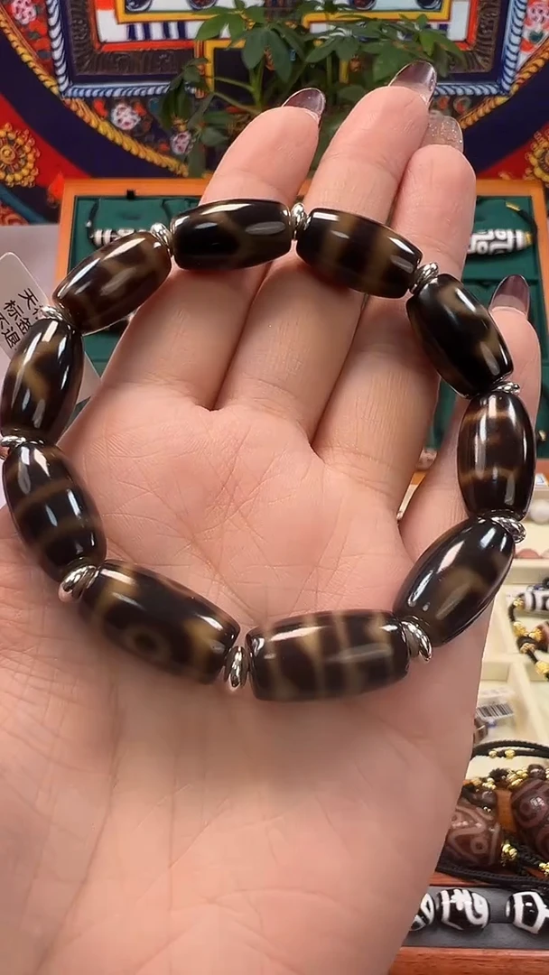 玛瑙/玉髓（覆膜）颈饰合金9.（微瑕）