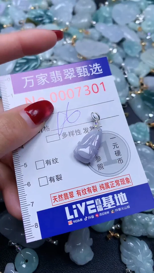 颈饰未镶嵌翡翠7301