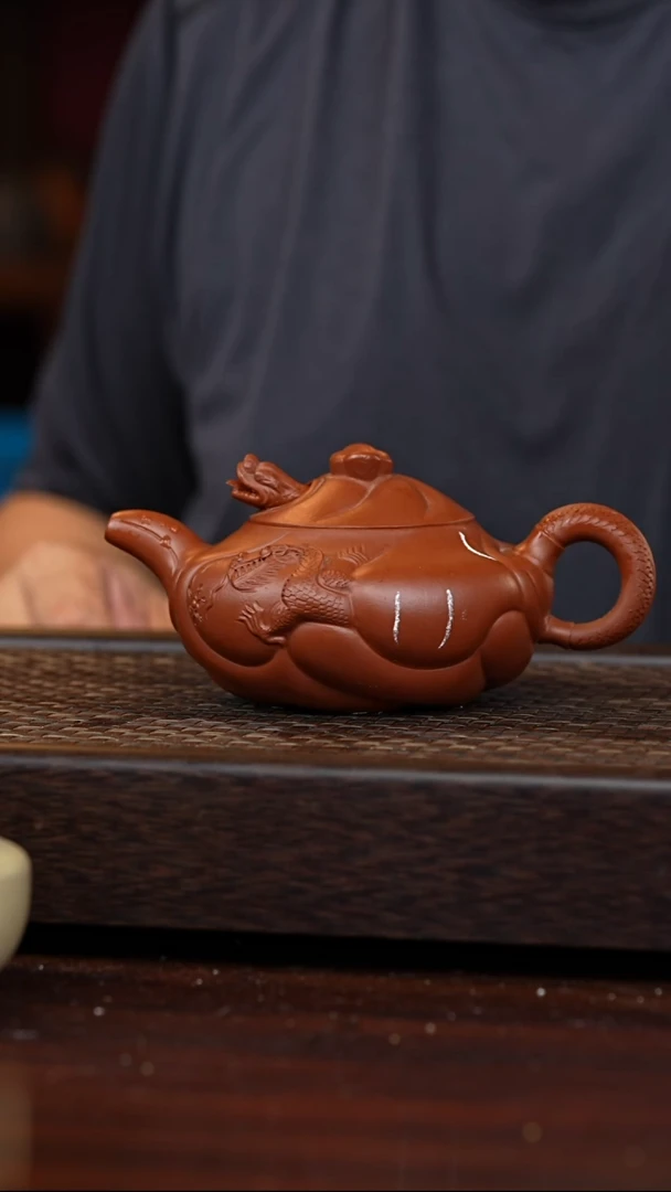 茶壶紫砂丹壶溢香紫砂壶瑕疵300cc
