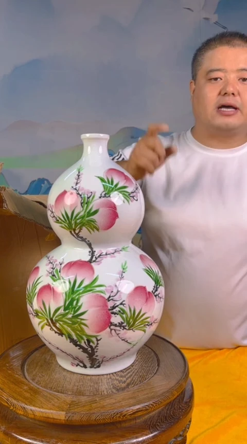 摆件景德镇陶瓷青花摆件76