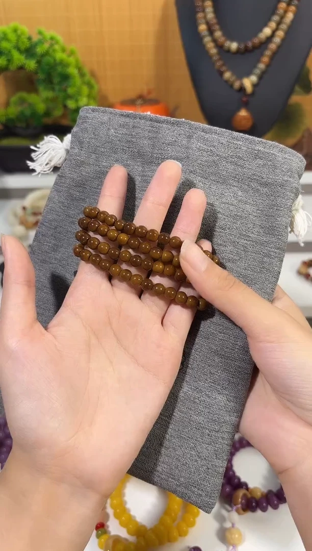 菩提根/象牙果手串卡6库克108