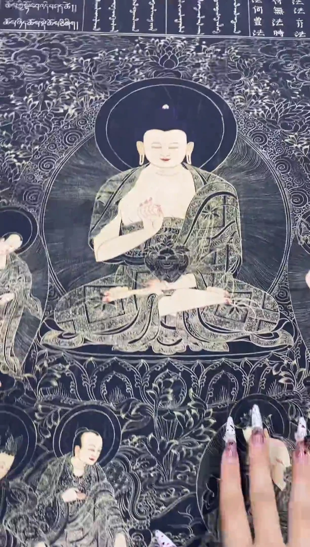 卷轴画精品挂饰 唐卡tk16034