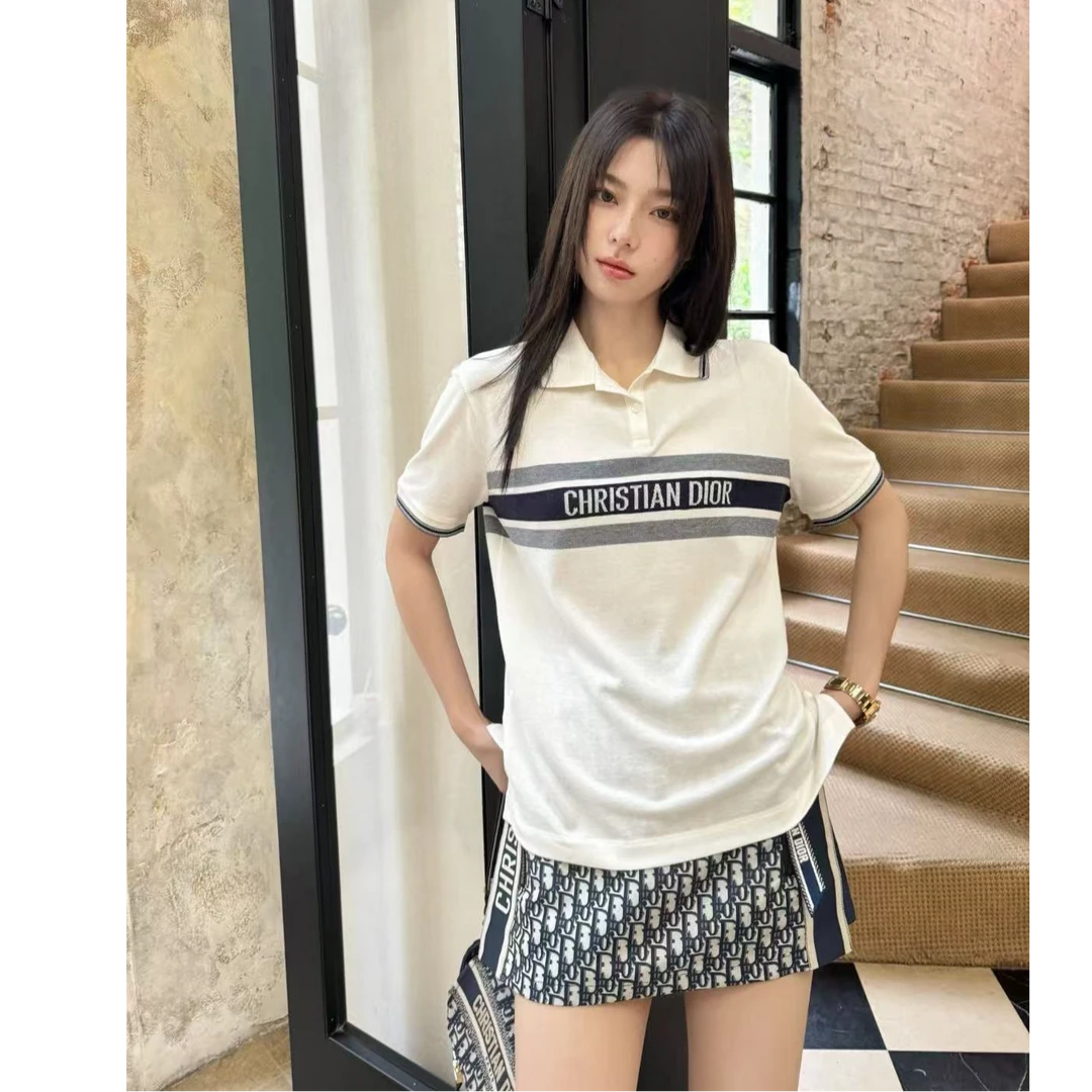 99新 DIOR/迪奥 双双臻选/tf00266/Dior短袖/L（微瑕