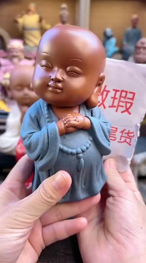 紫砂茶宠器闵茶宠摆件