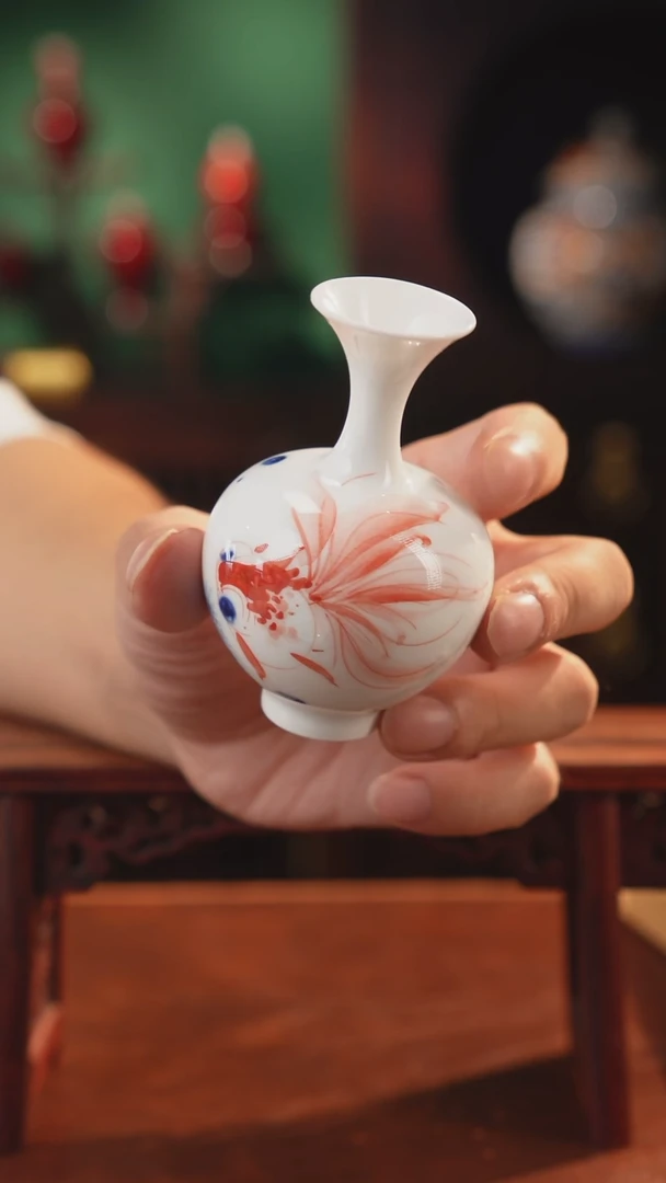 摆件景德镇手工高温陶瓷