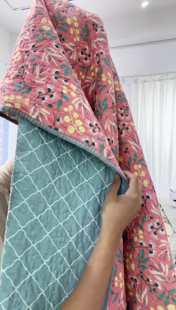 棉140*200纯棉床盖80号微瑕