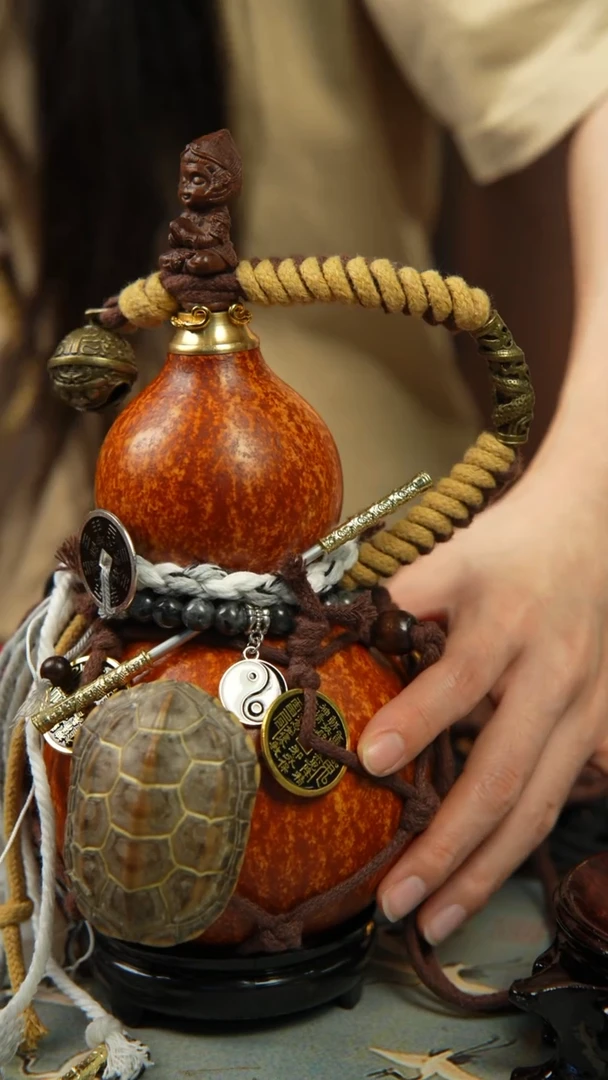 122号500ml左右非遗大漆酒葫芦