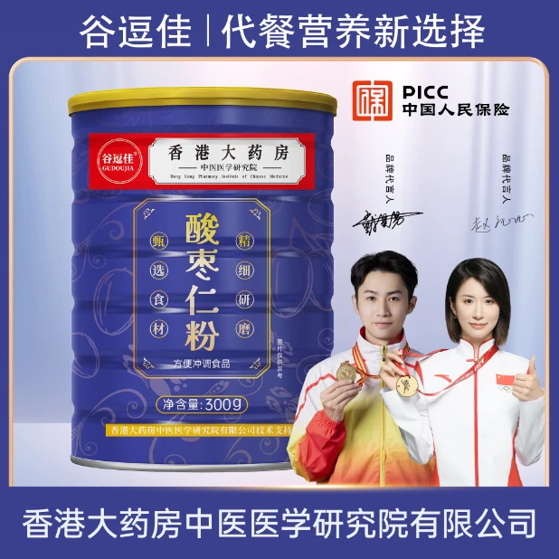 酸枣仁粉双冠代言谷逗佳300g/罐-4