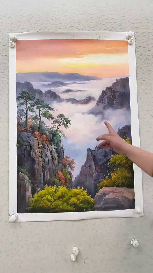 油画油画麻布-约60-90 厘米-32