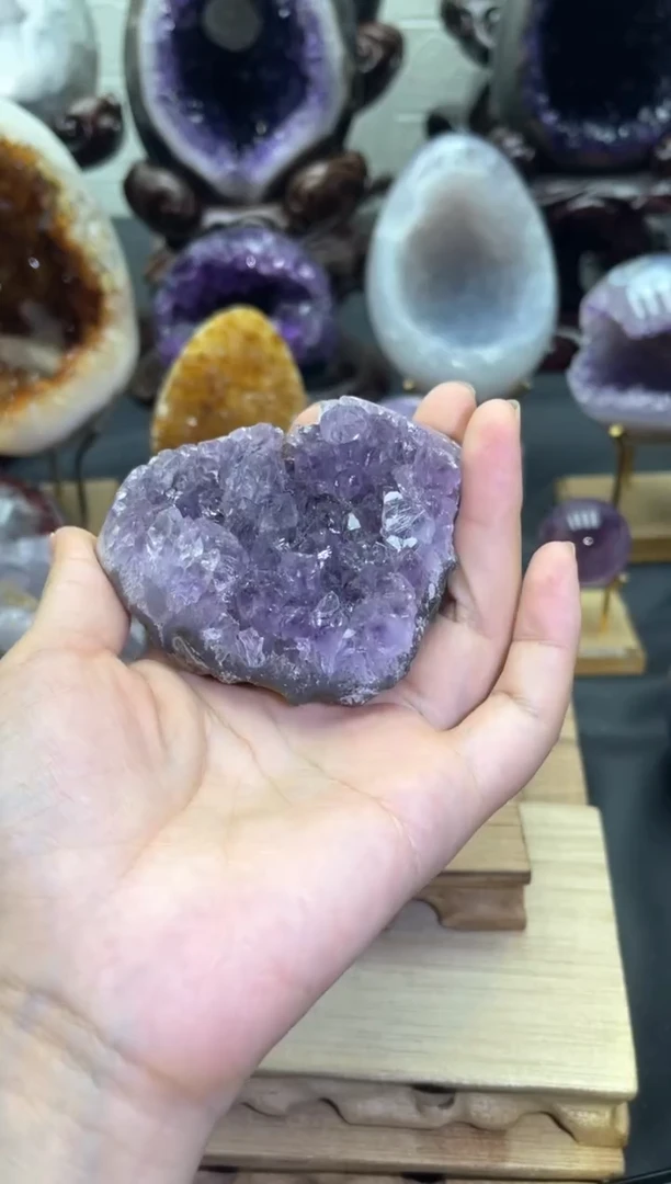 未镶嵌大型摆件（非配饰）紫晶525号摆件