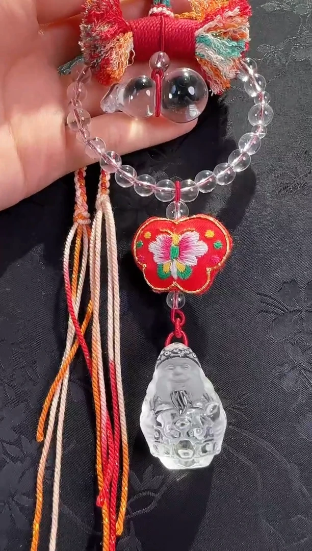未镶嵌手绳水晶财神款