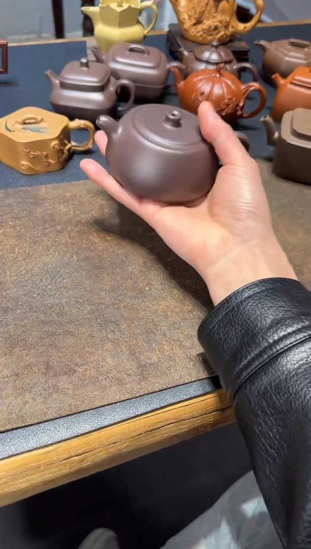 茶壶紫砂沧**刘井栏紫砂壶