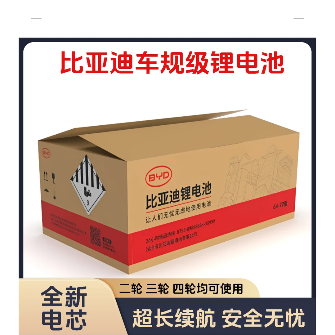 BYD/比亚迪（关注店铺领券）48V24AH两轮三轮四轮车磷酸铁锂电池