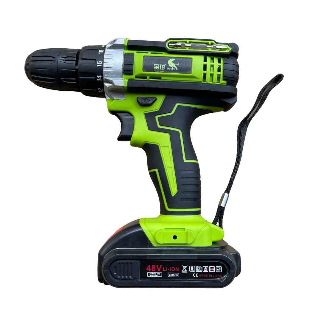 一电一充锂电手电钻多功能手电钻便携工业级家用两用