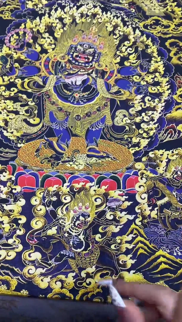 卷轴画精品挂饰 唐卡tk16002