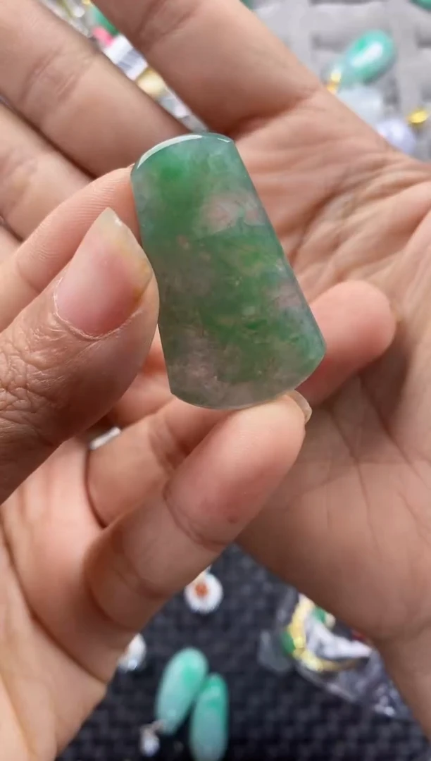 未镶嵌戒指翡翠555---6