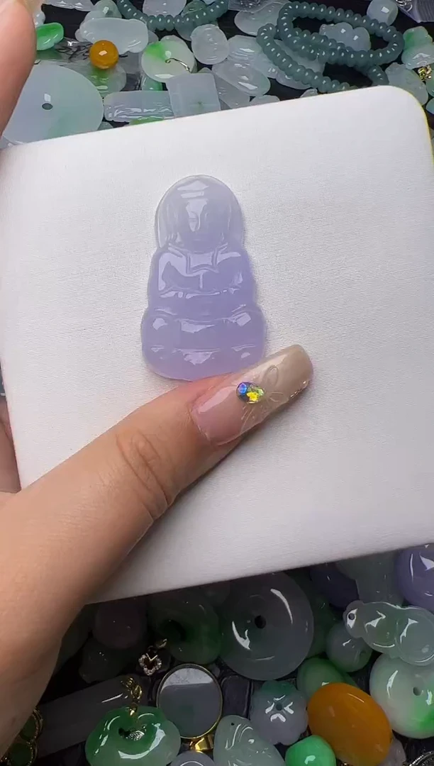 翡翠未镶嵌颈饰天然缅甸翡翠吊坠