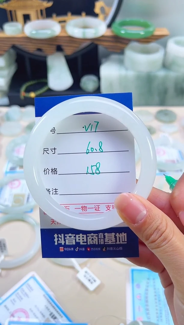 未镶嵌首饰石英质玉（天山翠）17