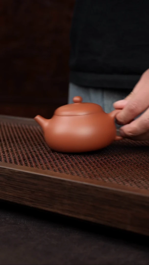 【闪购商品】紫砂茶壶大红泥旭峰西施