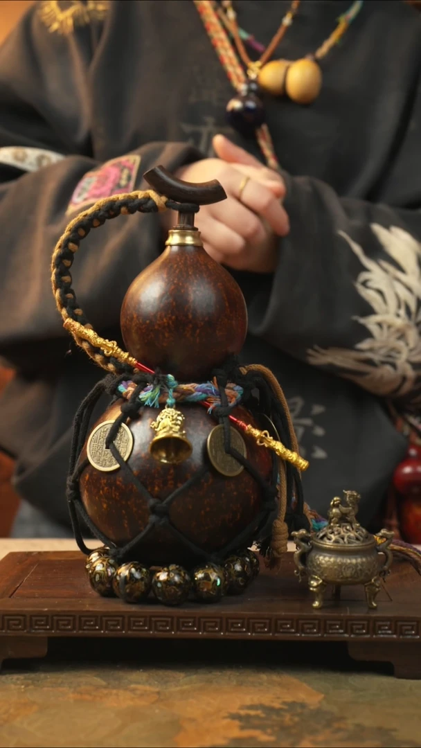 508大漆一物一拍记葫堂出品【不带手串】