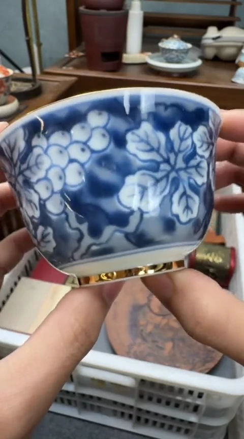 摆件陶茶具茶具茶具葡萄杯