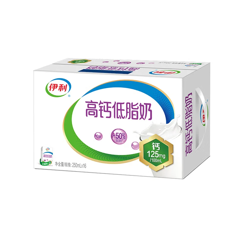 伊利高钙低脂奶250ml*16