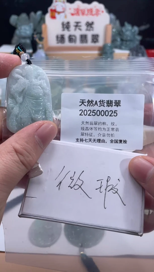 颈饰未镶嵌翡翠翠峰翡翠202512210001