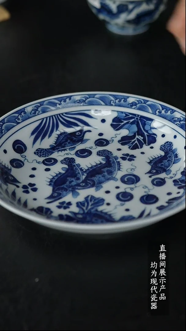 Y514诚意十足的直播间 茶具