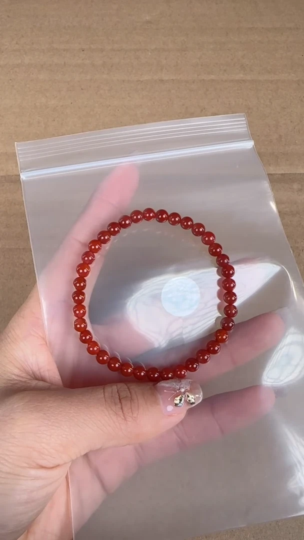 【闪购商品】南红玛瑙珠宝半成品未镶嵌原矿无优化无裂手链5+