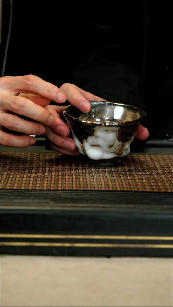 【闪购商品】紫砂茶壶MT69堆釉金银彩 志野茶碗