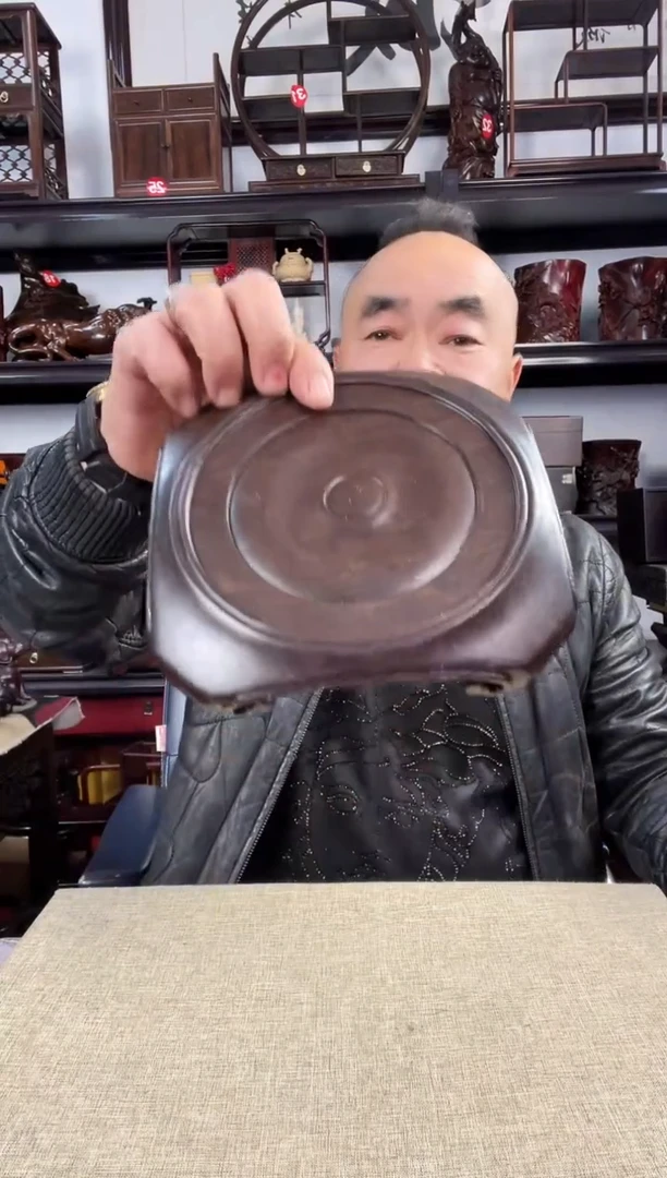 木老李红木工艺品13天圆地方