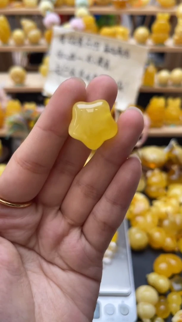 琥珀未镶嵌珠宝奇石048琥珀蜜蜡微瑕
