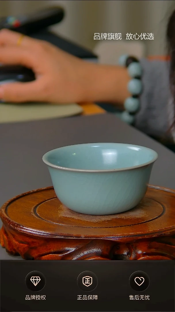 【闪购商品】杯一级仿古支钉鸡缸杯 简匠款