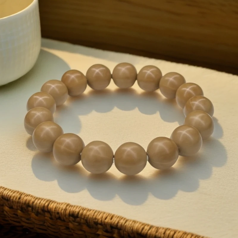 075-全品  归圆圆珠 猴头核桃菩提手串 14+