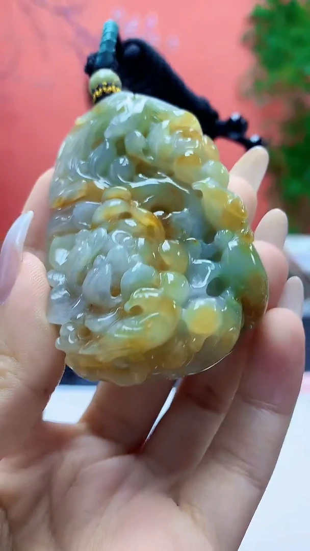 未镶嵌定制翡翠4917ty-毛货挂件74