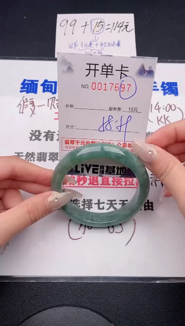未镶嵌手镯翡翠97