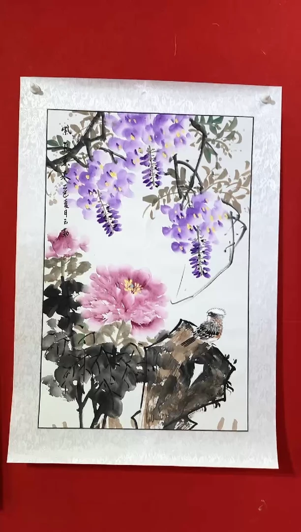 国画国画NYQ杰牛云勤老师作品