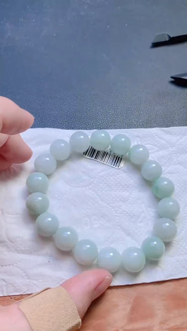 未镶嵌定制翡翠珠串