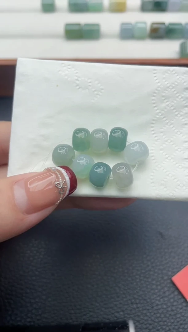 【闪购商品】定制翡翠未镶嵌珠子