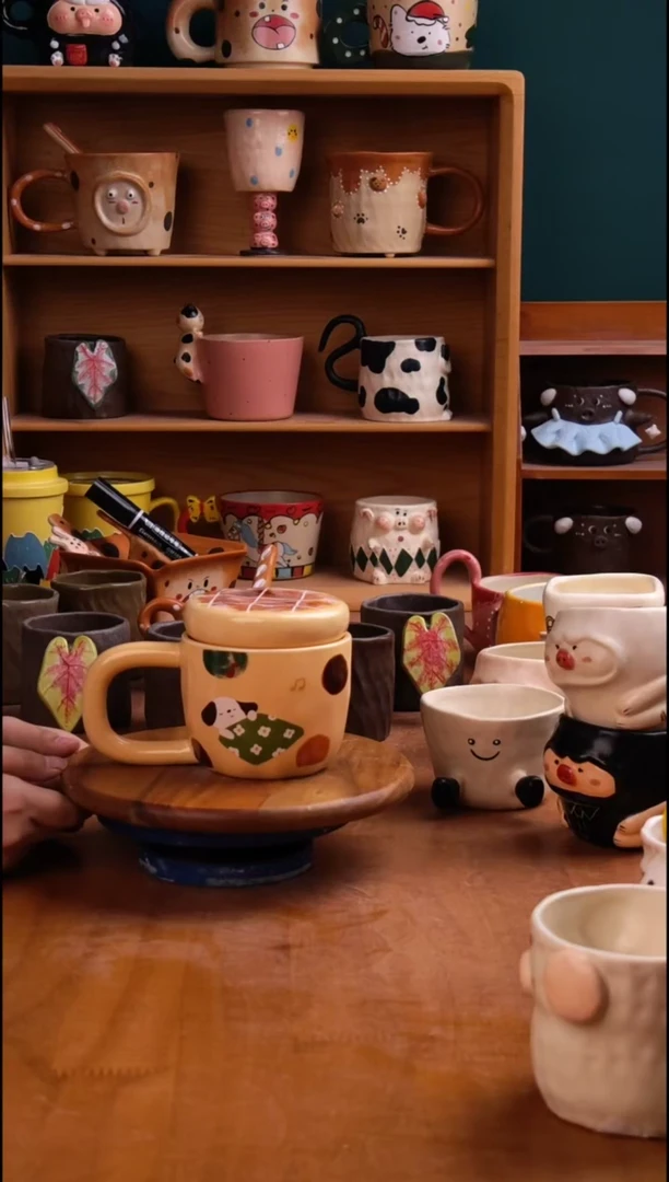 摆件陶景德镇原创手工陶瓷