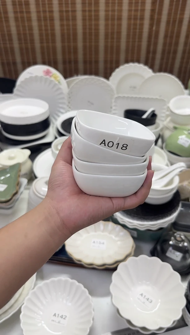瓷【4个装9.9】4寸沙拉碗