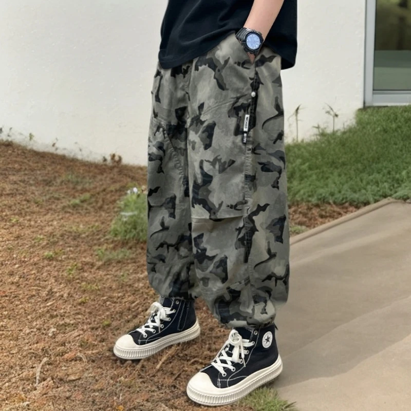 2025年款衣服儿童中大童男童夏季裤子薄款透气